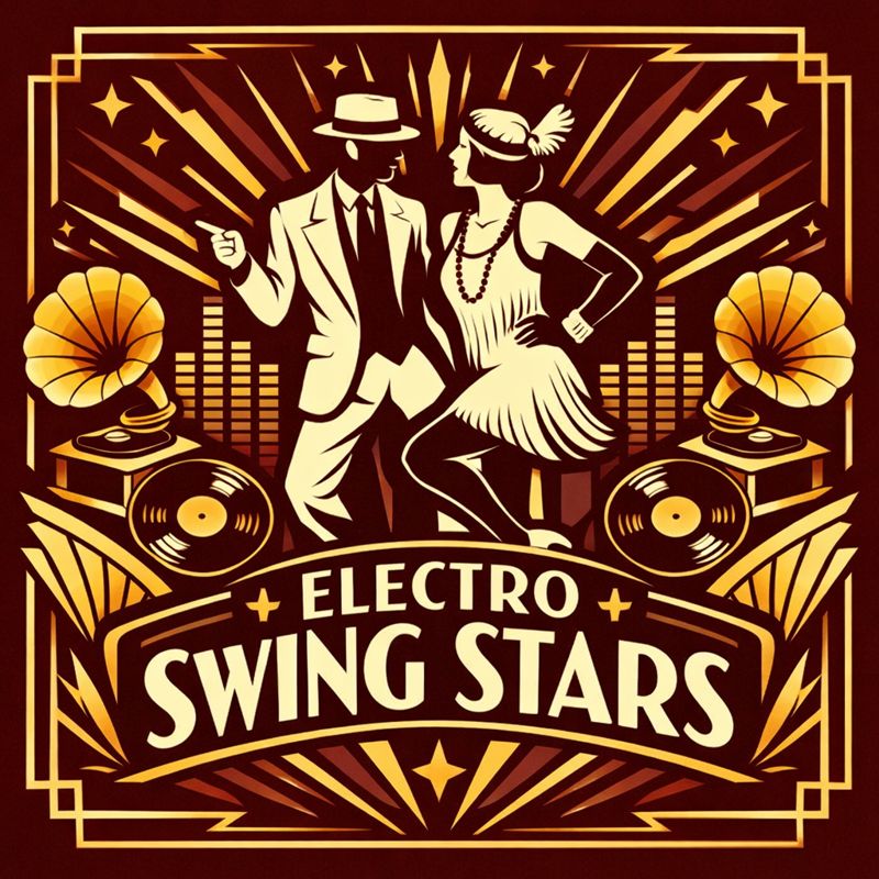 electro swing playlist stars-cover